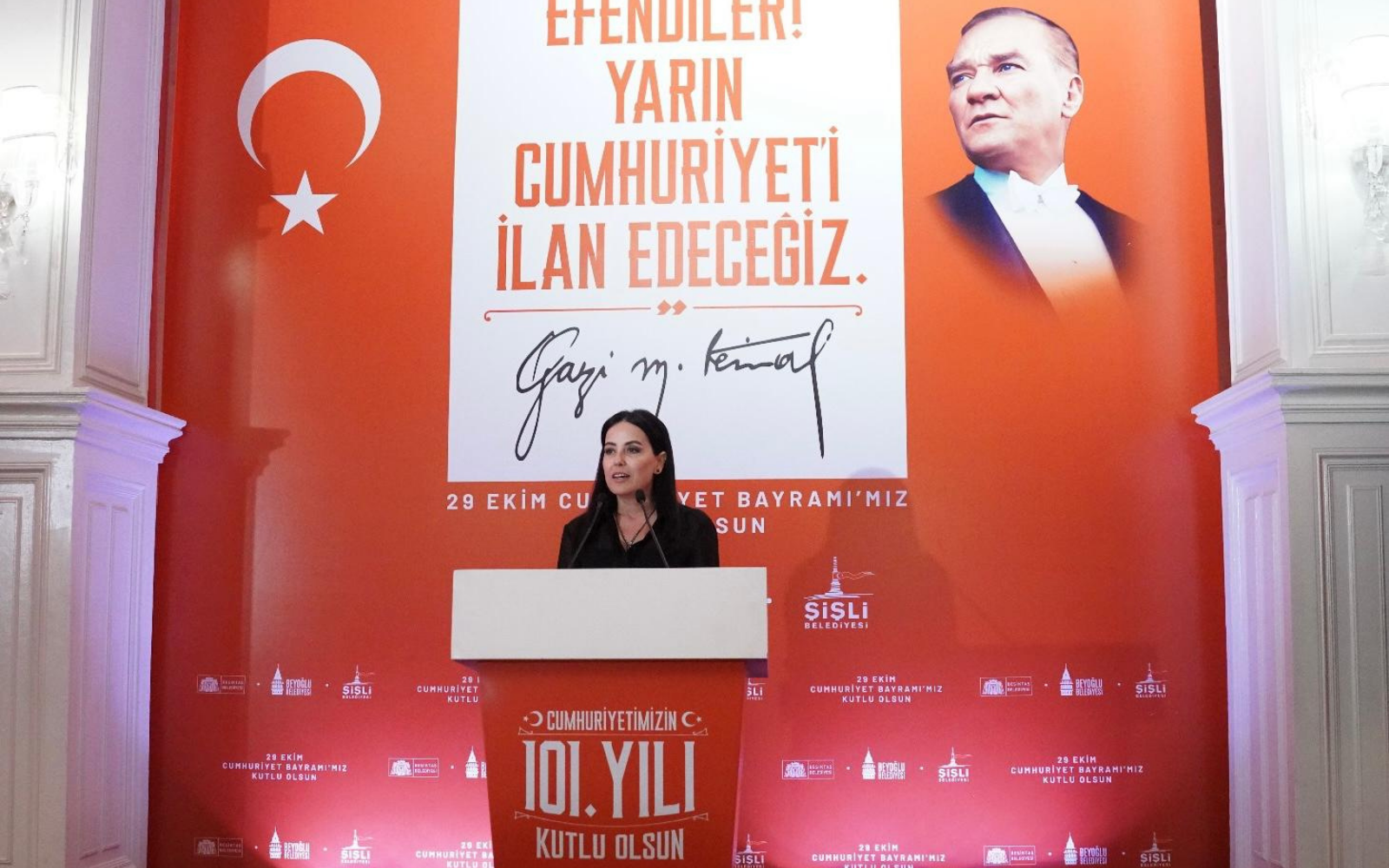 Şişli belediyesi 101. Yıl kutlaması